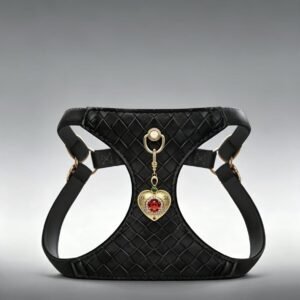 Black Woven Jewel Dog & Cat Harness11