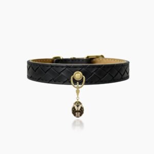 Black Woven Jewel Cat & Dog Collar