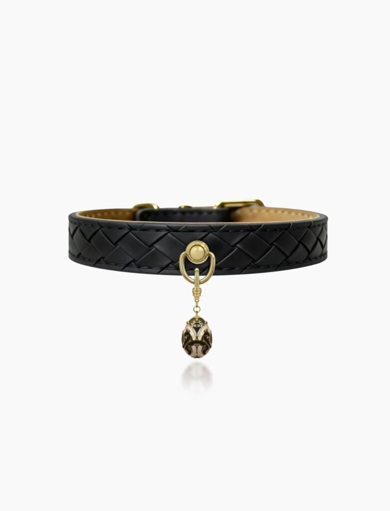 Black Woven Jewel Cat & Dog Collar